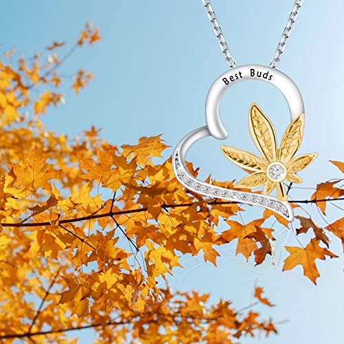 Best Buds cannabis necklace