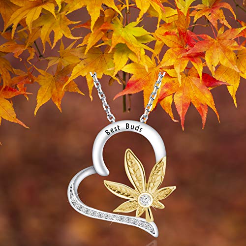 Best Buds cannabis necklace