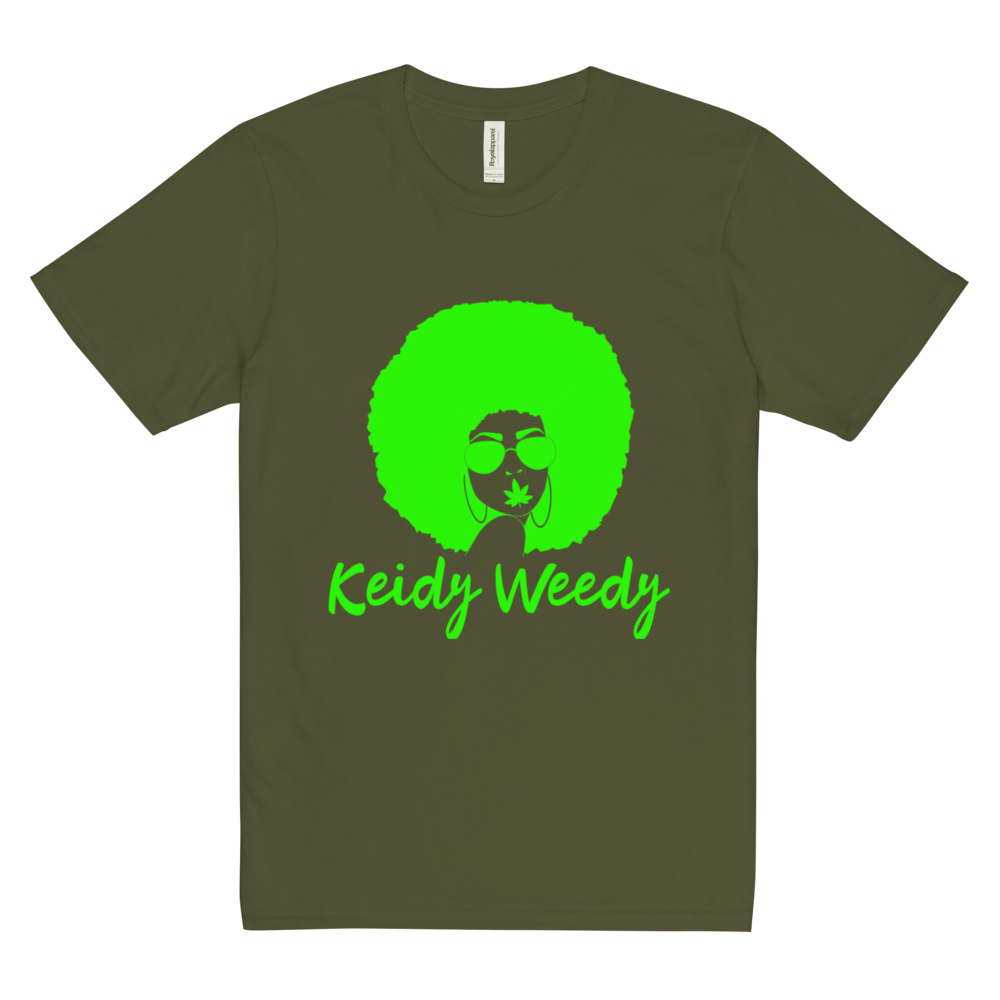 Keidyweedy premium hemp t-shirt